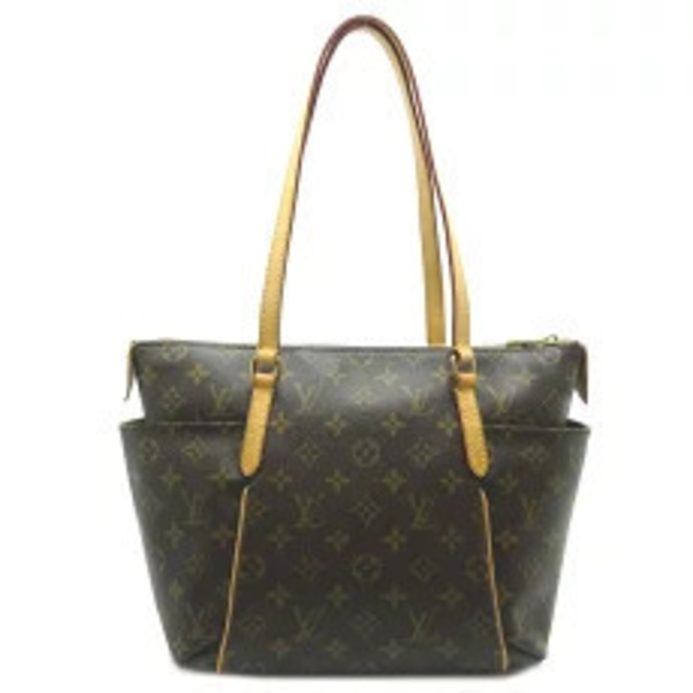 Louis Vuitton Tote Brown Bag Totally Monogram